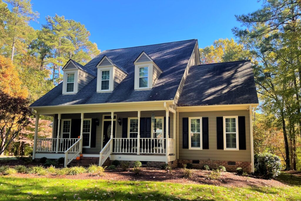 james hardie siding replacement garner nc after