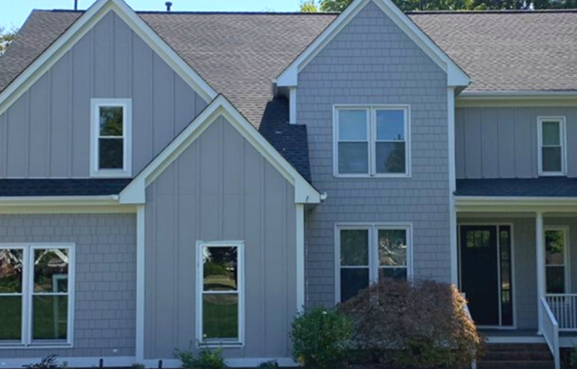 Siding replacement image