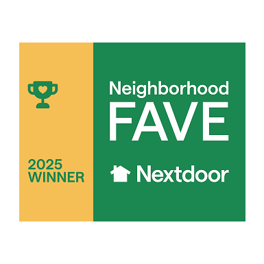 Nextdoor Favorite Siding Company in Apex, Cary, and Raleigh Badge