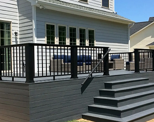 Deck restoration by Carolina Exteriors in Apex, NC