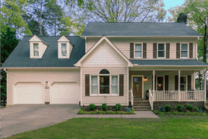 After Siding restoration project in Fuquay, NC