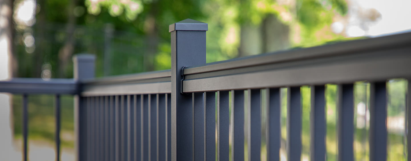 moisture shield compass deck railing