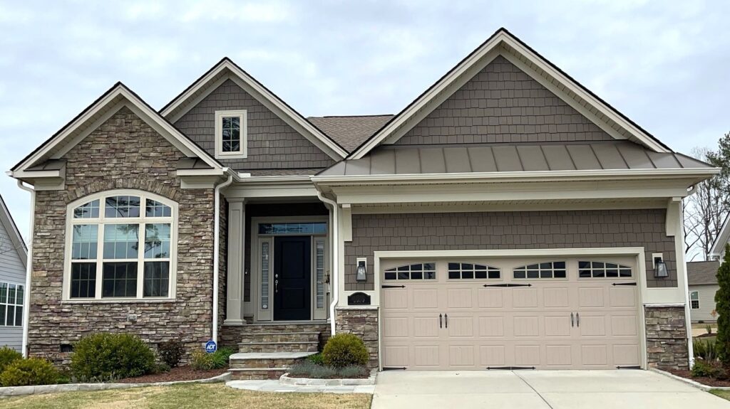 siding replacement project in morrisville, nc