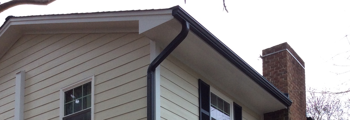 gutters with gutter guards