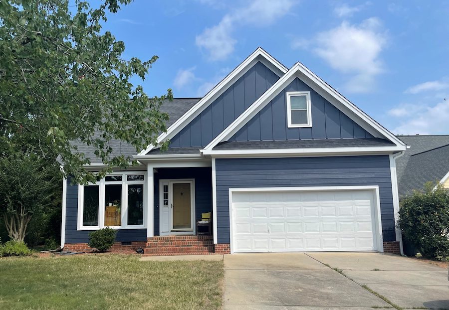 horizontal and vertical siding