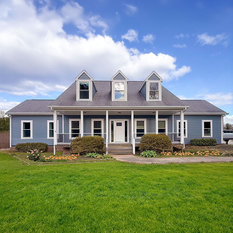 New Hill Home James Hardie Siding Makeover